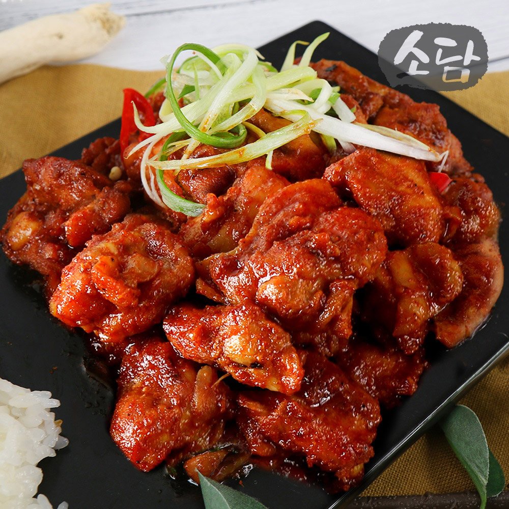 춘천명물 국내산 소담 춘천닭갈비(무뼈) 500g