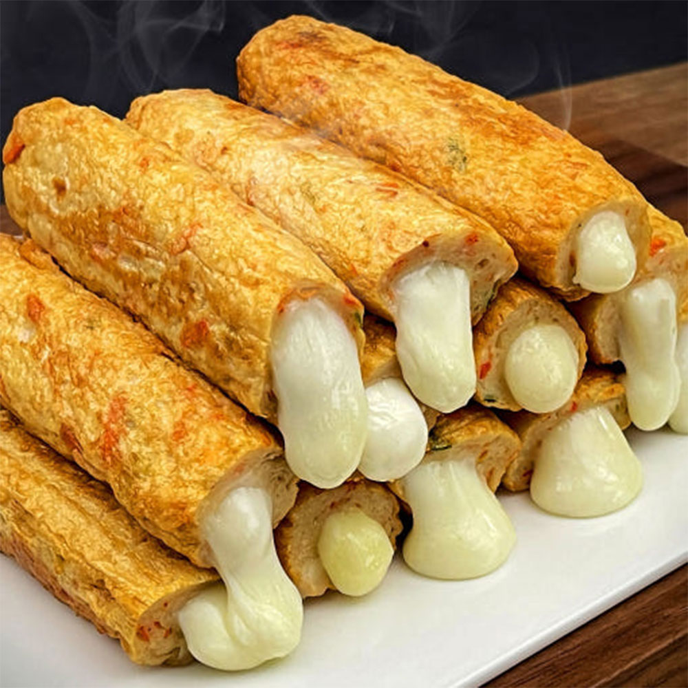 40년전통 오대복 밀가루NO 국제시장 통 모짜렐라 쌀어묵바2팩(4개입)