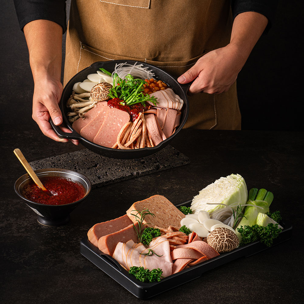 송가네 송탄부대찌개 800g 4팩 + 라면사리 2봉