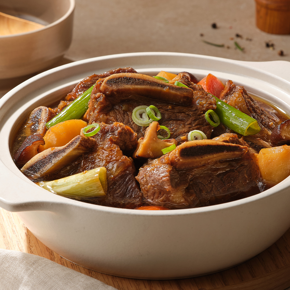 [나주장터] 양념 갈비찜 500g x 4팩 (완조리)